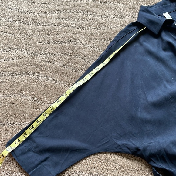 Lululemon perfectly poised cupro blend oversized shirt dress - Picture 10 of 12